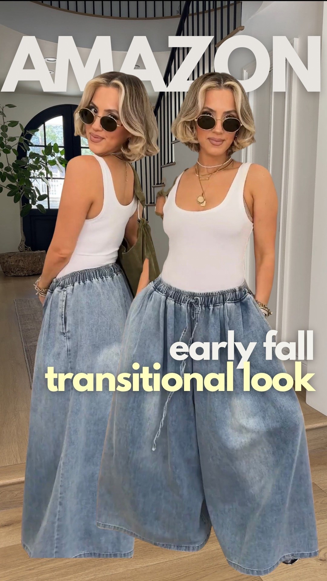 Early fall transitional Amazon outfit 😍

#LTKgrwm #LTKootd #LTKU