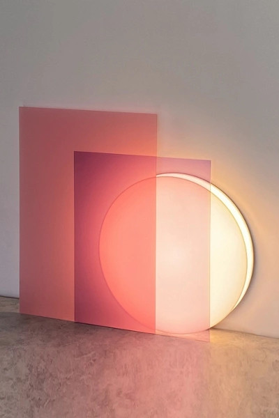 Echo Neon Lune Floor Lamp | Urban Outfitters (US and RoW)