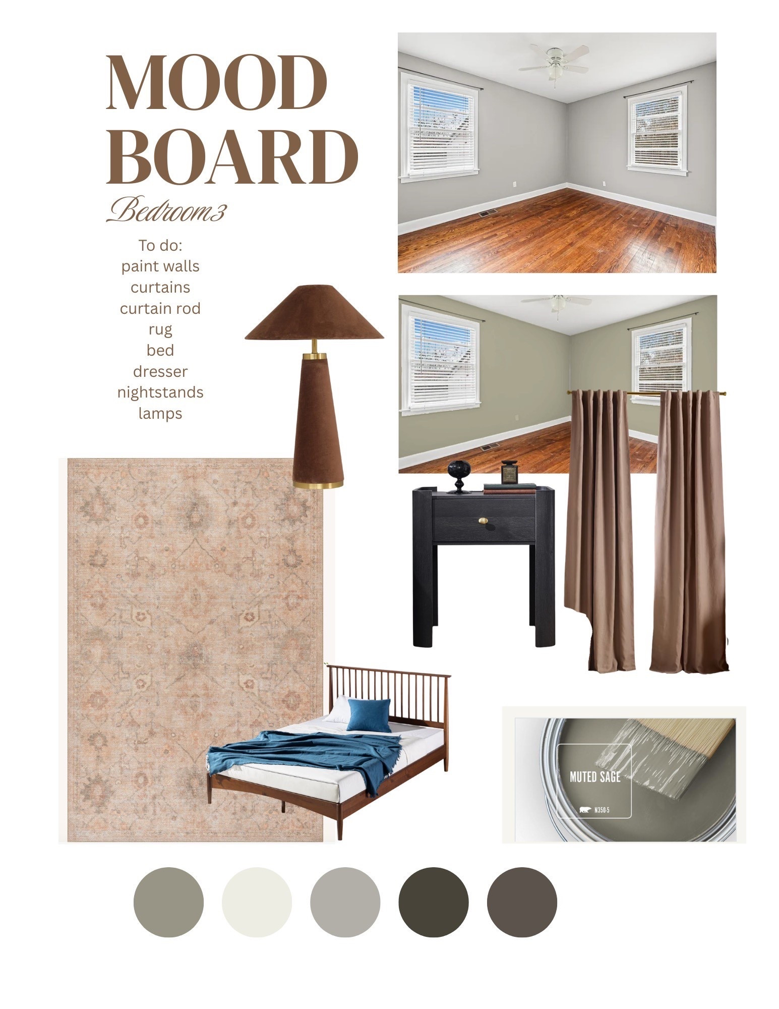 This is the interior design inspiration for the third room for our Airbnb!

#LTKHome