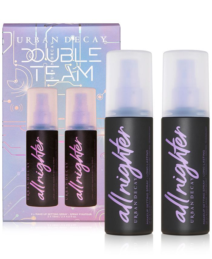 Urban Decay 2-Pc. Double Team All Nighter Setting Spray Set & Reviews - Makeup - Beauty - Macy's | Macys (US)