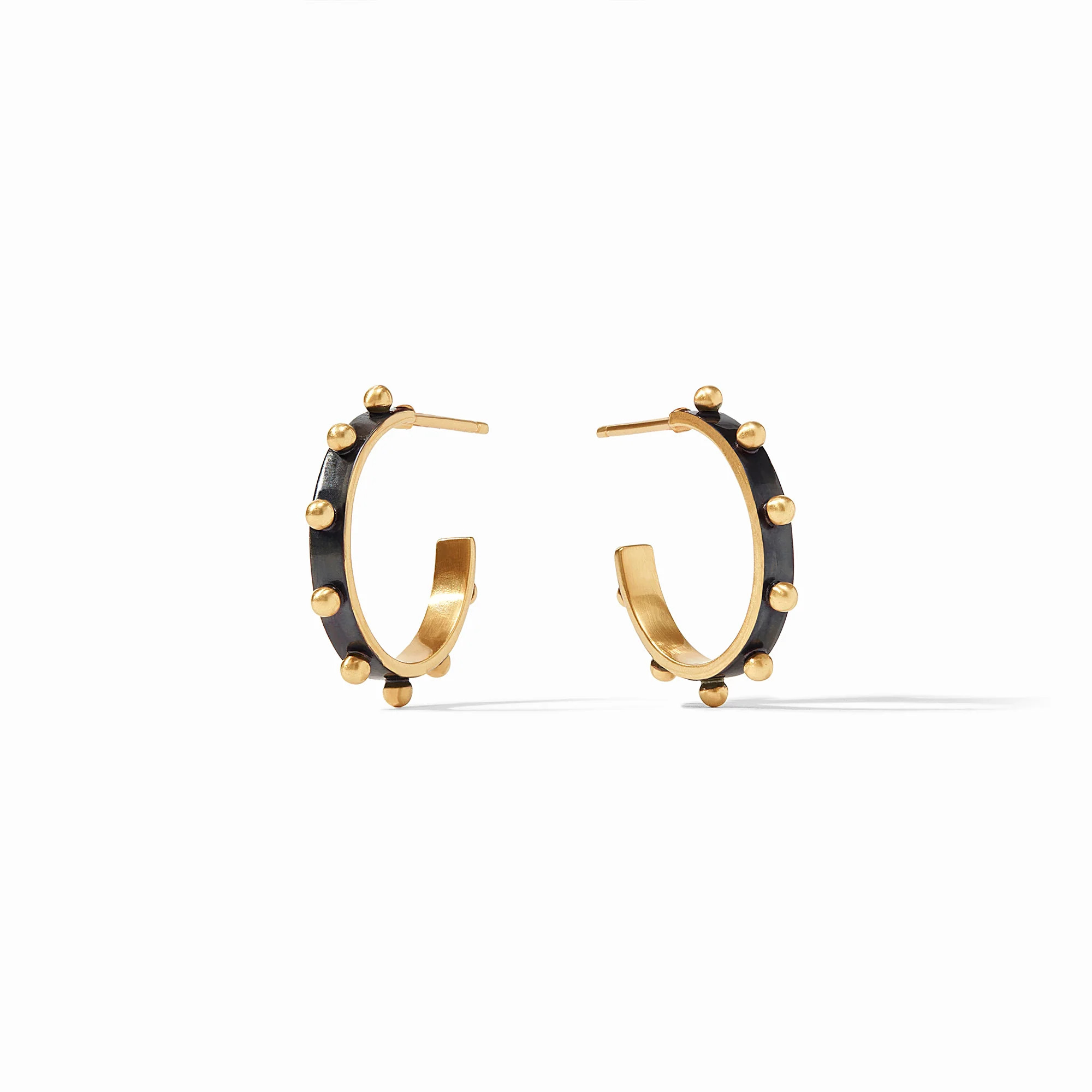 SoHo Studded Gold Hoop Earrings | Julie Vos | Julie Vos