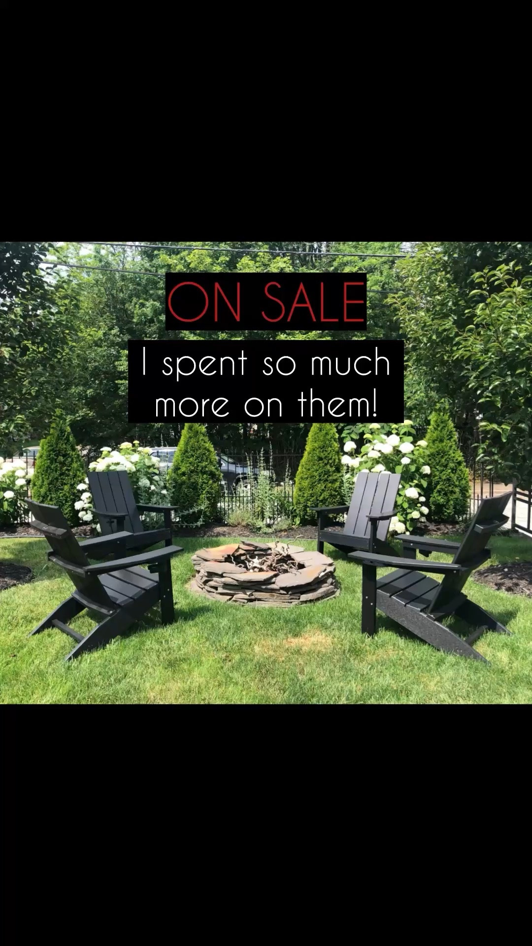 We’ve had ours for 4 years though and they still look brand new! Wayday Adirondack chairs 

#LTKSaleAlert #LTKSeasonal