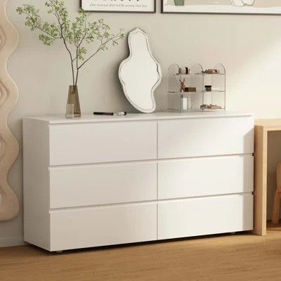 Anastasiya Modern 6 - Drawer Dresser | Wayfair North America