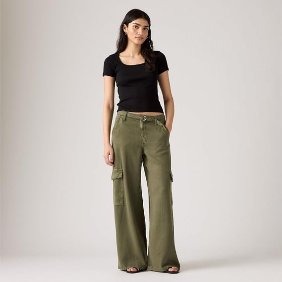 Levi's Women's Baggy Dad Cargo Trouser | Amazon (UK)