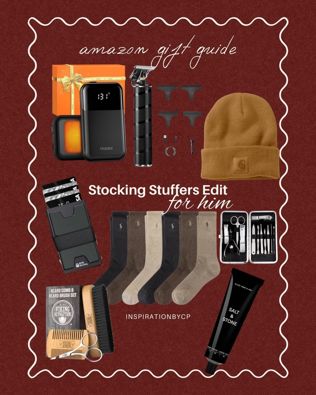 STOCKING STUFFERS FOR HIM #giftideaforhim #giftsforhim #stockingstuffers #giftguide #giftideas #ralphlauren #amazonfind #holidaygifts

#LTKMens #LTKFindsUnder50 #LTKGiftGuide