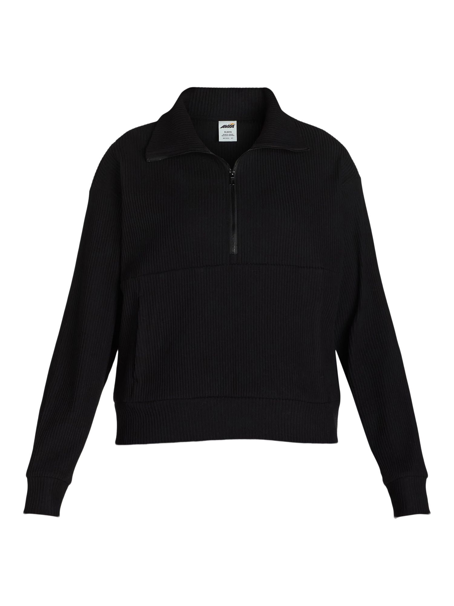 Avia Women's Brushed Rib Pullover, Sizes XS-XXXL | Walmart (US)