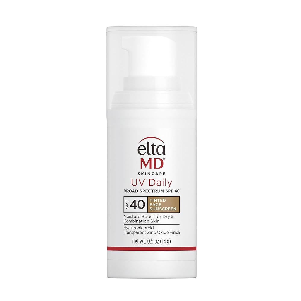 EltaMD UV Daily SPF 40 Tinted Face Sunscreen Moisturizer, Tinted Moisturizer for Face with SPF, G... | Amazon (US)