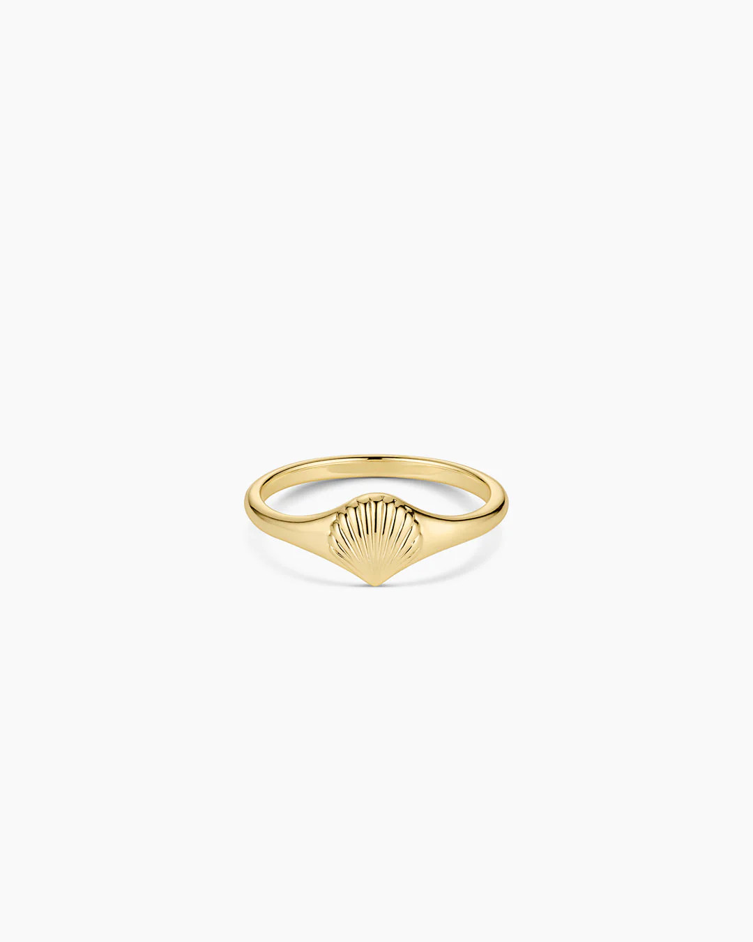 Scallop Mini Signet Ring | gorjana