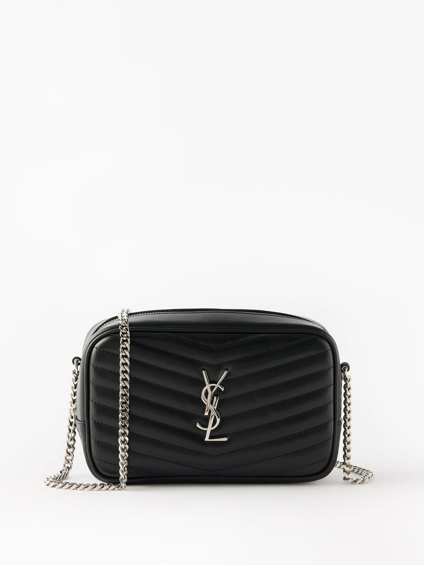 Lou mini quilted leather cross-body bag | Matches (UK)