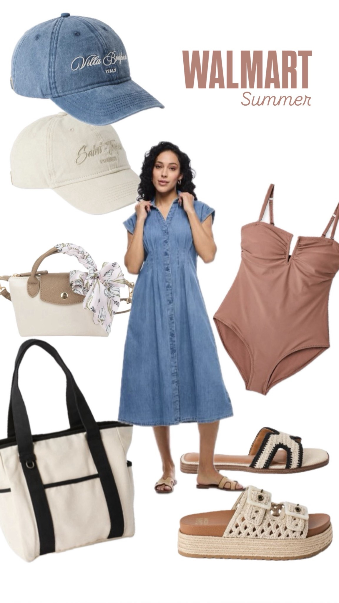 Walmart is gearing up for summer with these designer inspired looks! 

#LTKtravel #LTKsalealert #LTKSeasonal