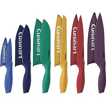Cuisinart C55-01-12PCKS Collection 12-Piece Knife, Multicolor Advantage-Cutlery-Set, Multi-colore... | Amazon (US)