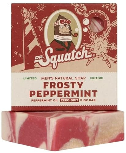 Dr. Squatch Limited Edition Bars (Frosty Peppermint), 5 ounces | Amazon (US)