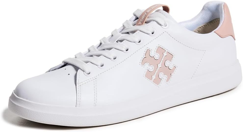 Tory Burch Women's Double T Howell Court Sneakers | Amazon (US)