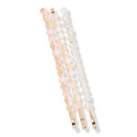 Kitsch Blush Beaded Bobby Pins 3 Count | Ulta