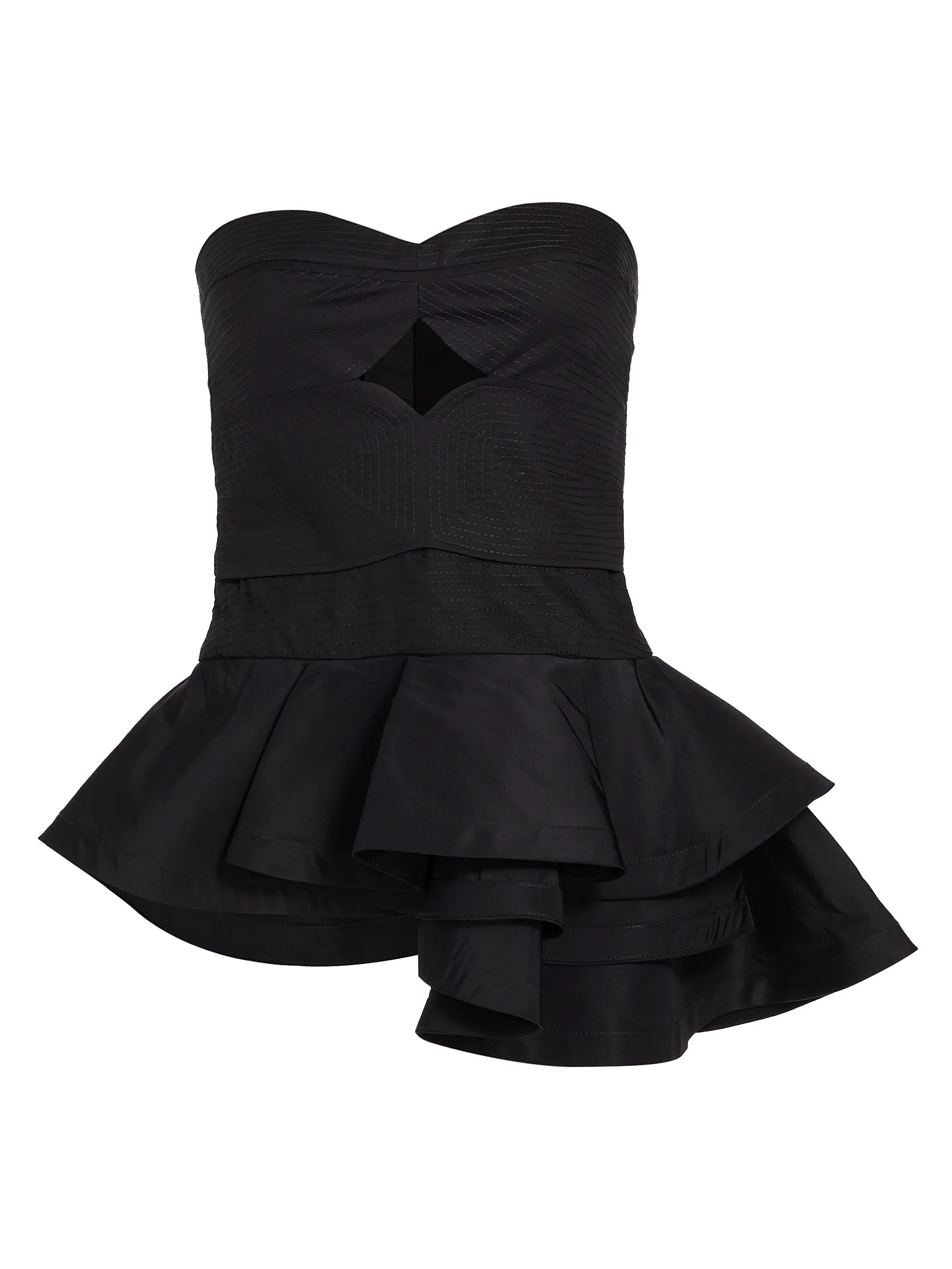 Shop Johanna Ortiz Musette Strapless Cotton-Blend Top | Saks Fifth Avenue | Saks Fifth Avenue