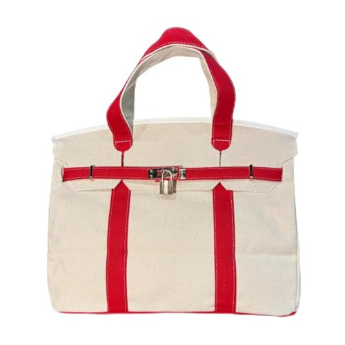 Brookwood Boatkin Canvas Bag with Gold Turn-Lock |Treated | Gold Padlock Included | Ships Same Da... | Amazon (US)