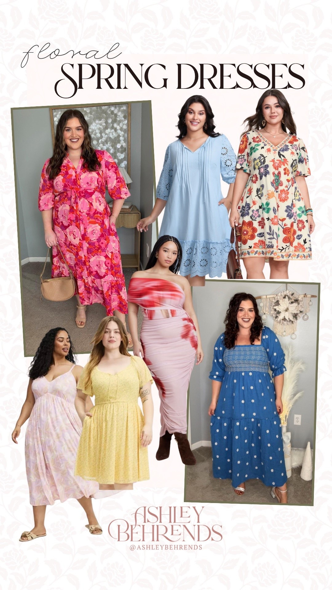 Floral 🌺 spring dresses that are plus size friendly and gorgeous colors for warm weather. These are great for a number of different events and the different styles are all size inclusive. 
Spring dresses, plus size fashion 

#LTKSeasonal #LTKPlusSize #LTKWedding