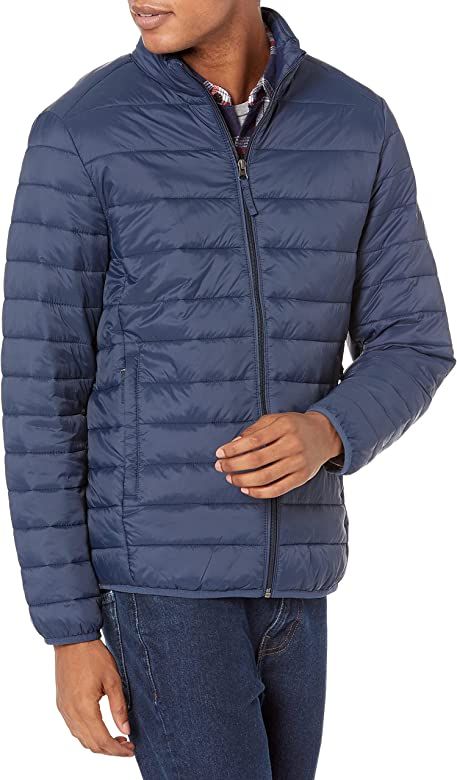 Amazon Essentials Men's Packable Lightweight Water-Resistant Puffer Jacket (Available in Big & Ta... | Amazon (US)