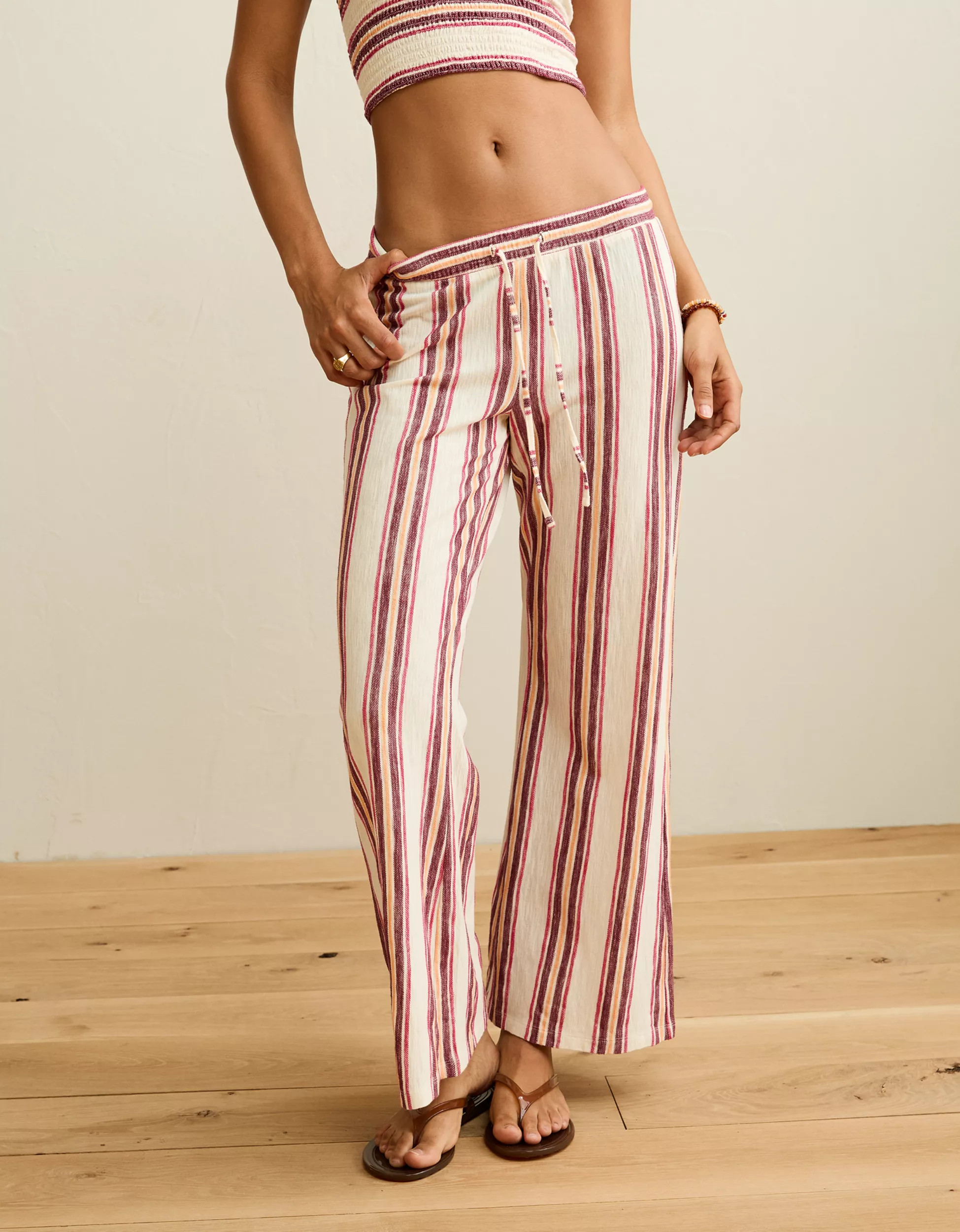 AE Sunchaser Mid-Rise Flare Pant | American Eagle Outfitters (US & CA)