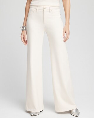 High Rise Wide Leg Ponte Pants | Chico's