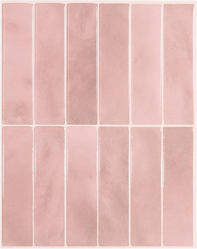 SMART TILES Peel and Stick Backsplash - 5 Sheets of 11.43" x 9" - 3D Adhesive Peel and Stick Tile... | Amazon (US)