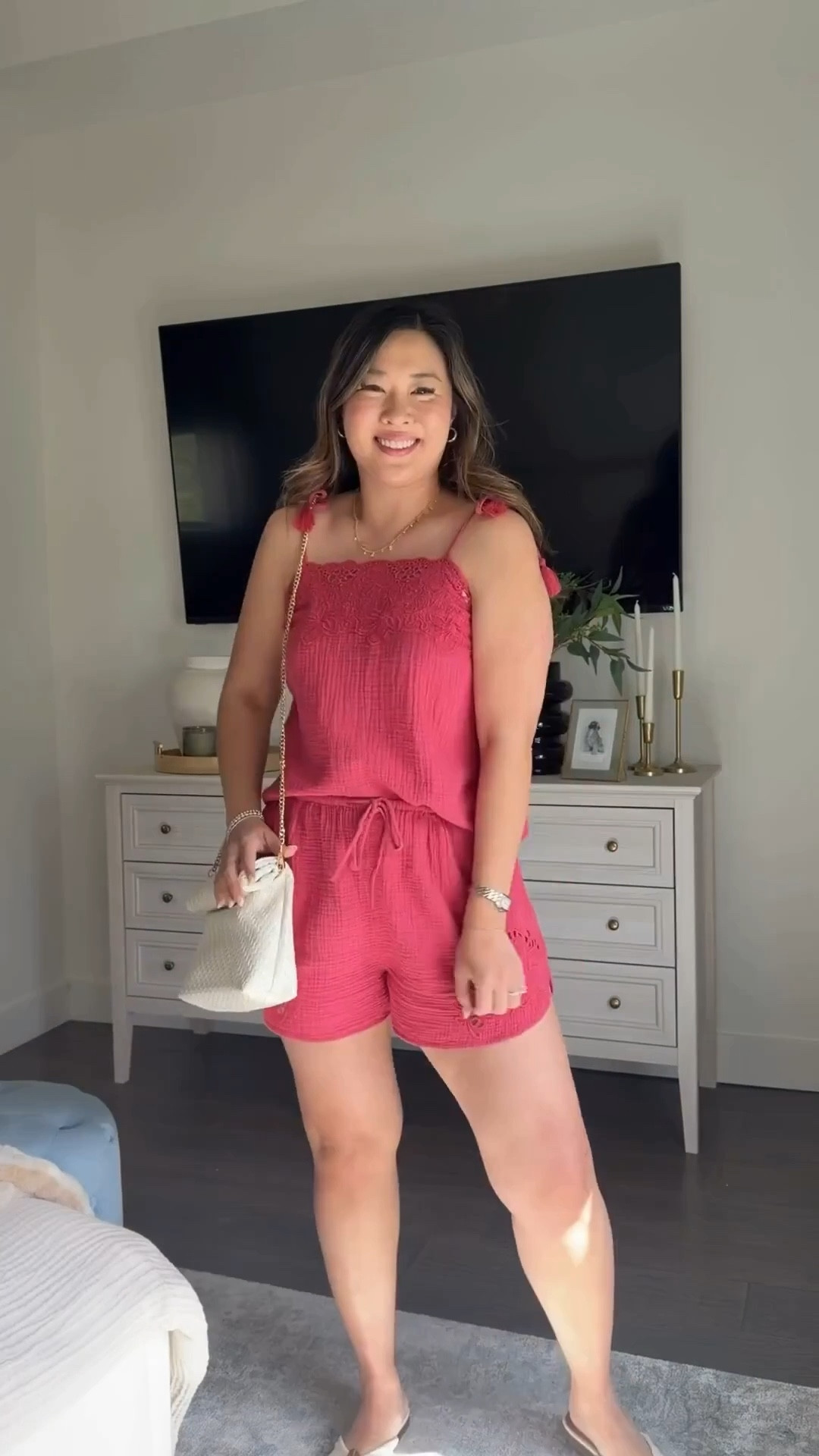 Target Set, matching set, casual outfit, resortwear, affordable fashion, tcs, trending, spring fashion 
Pink Tank: Small
Pink Shorts: Medium 


#LTKmomlife #LTKSeasonal #LTKootd