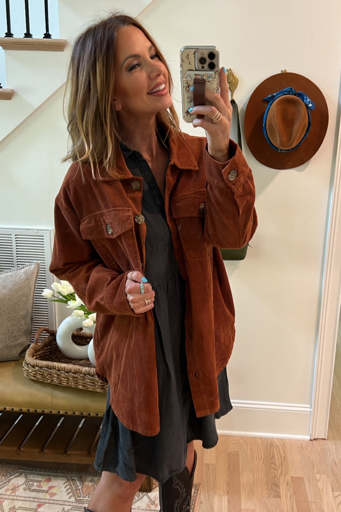 Wearing a large in jacket and medium in dress! Fits TTS! 
@walmartfashion #walmartpartner #ad #walmartfashion 