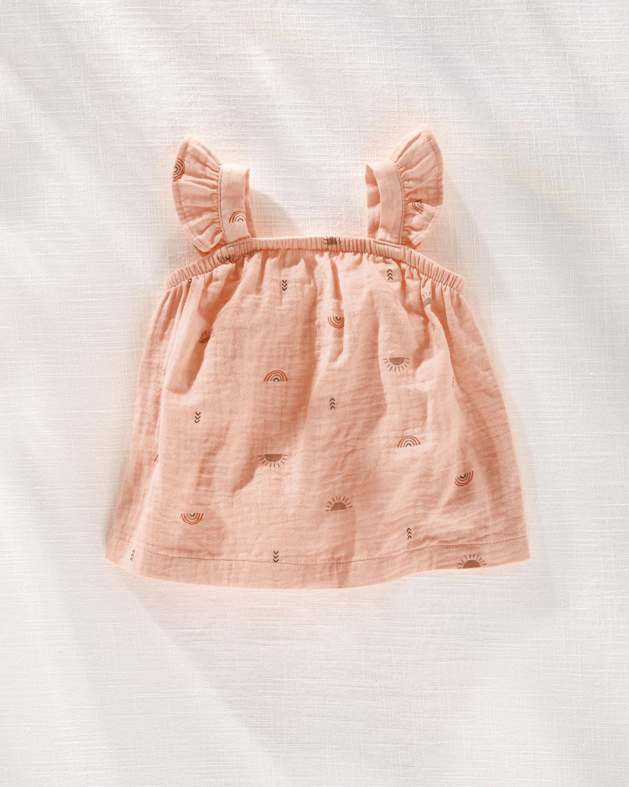 Baby Hilary Duff Rays And Rainbows Crinkle Gauze Tank | Carter's