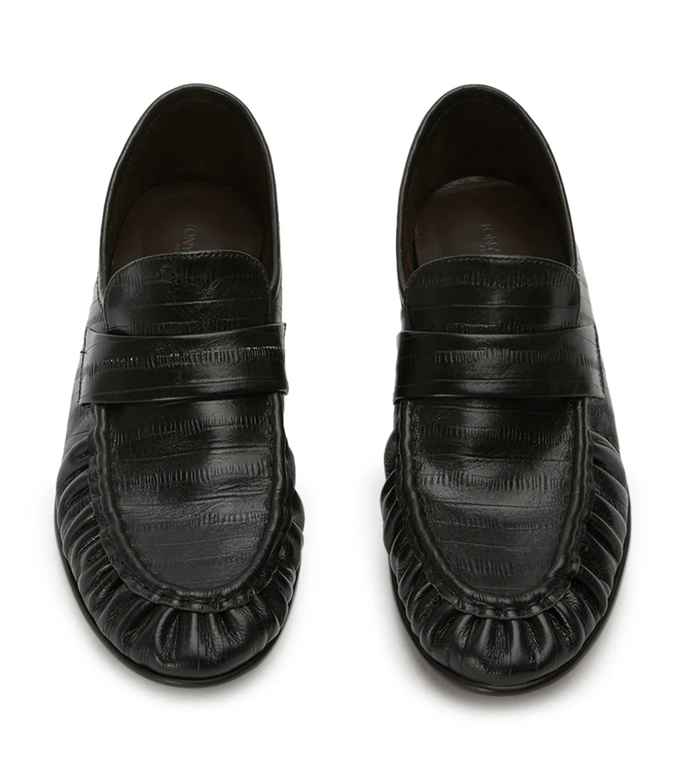 Gatsby Black Anguille Flats | Casual Shoes | Tony Bianco | Tony Bianco (Australia & New Zealand)