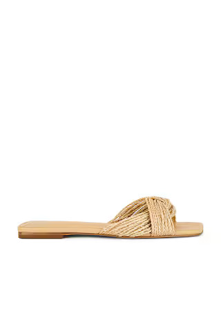 RAYE Keene Flat in Raffia from Revolve.com | Revolve Clothing (Global)