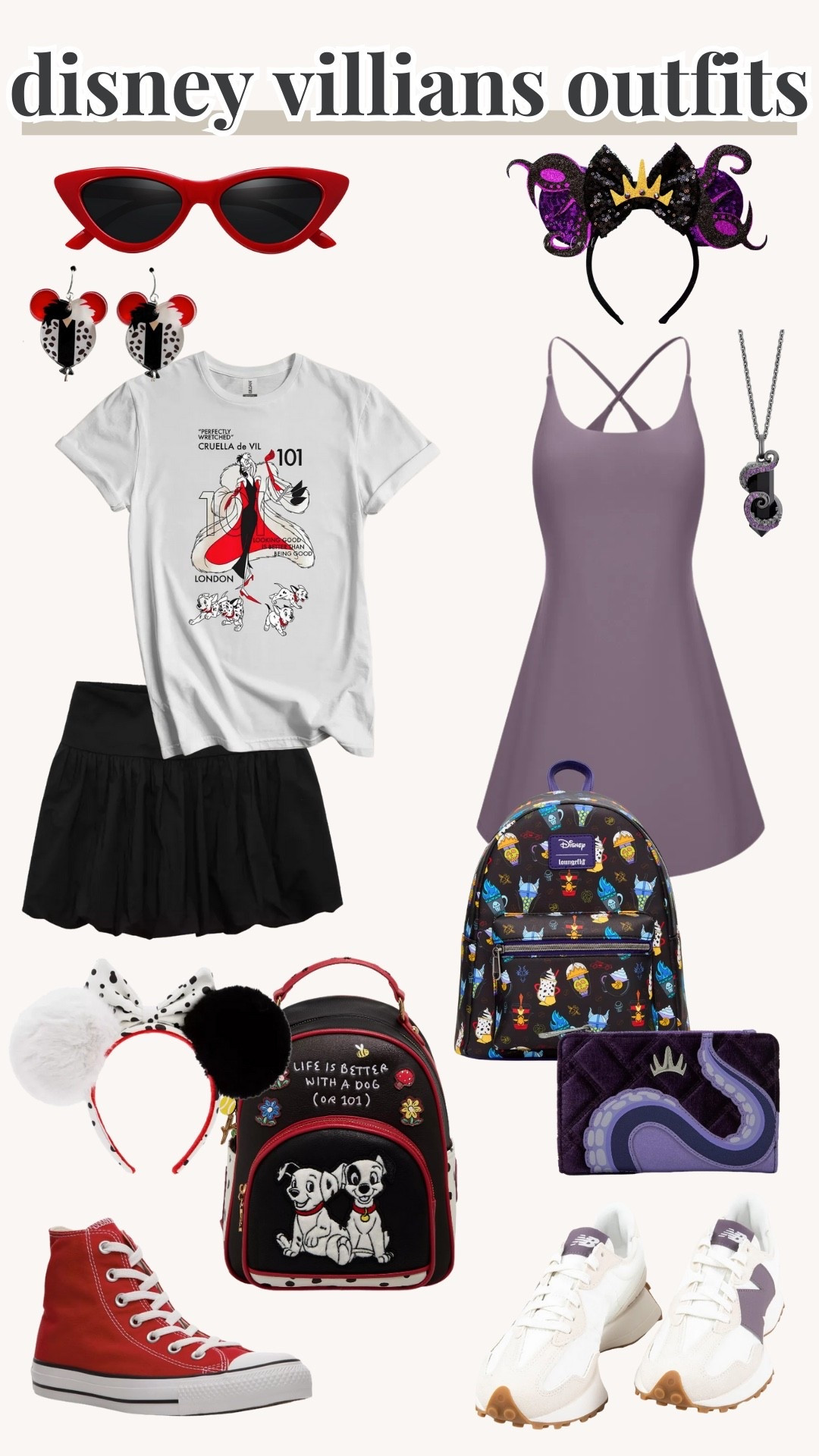 Women’s Disney villans outfits! 
Cruella, Ursula, Disney world, land, women’s finds, outfit ideas

#LTKootd #LTKTravel #LTKmomlife