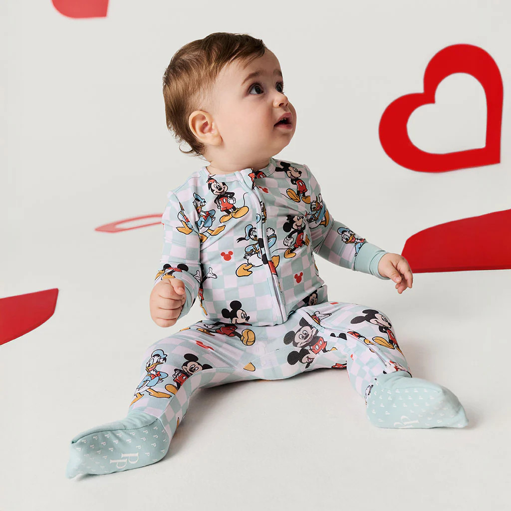 Best Friends Blue Baby Convertible Sleeper | Disney Mickey & Donald | Posh Peanut