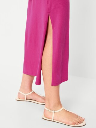 Vintage Crew-Neck Maxi Dress | Old Navy (US)