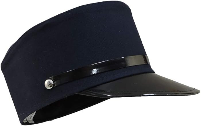 Adult Navy Blue Train Engineer Conductor Driver Hat Costume Accessory | Amazon (US)