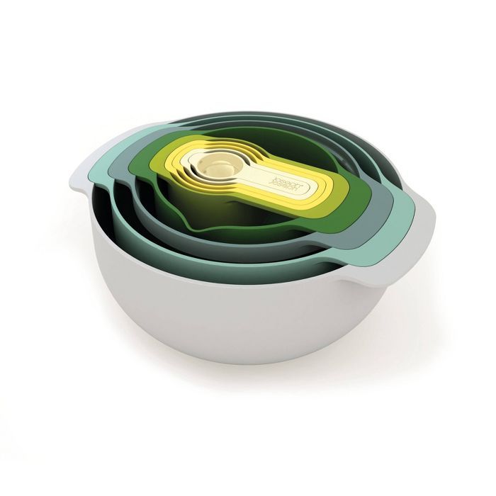 Joseph Joseph Nest 9pc Nesting Bowl Set Opal | Target