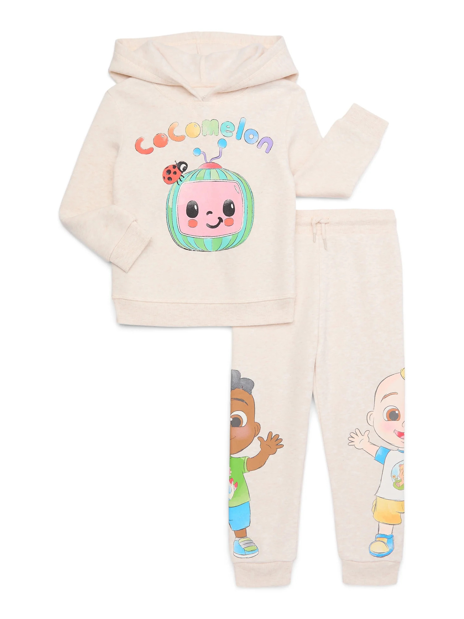 Cocomelon Toddler Boy Hoodie and Joggers Set, Sizes 12M-5T | Walmart (US)