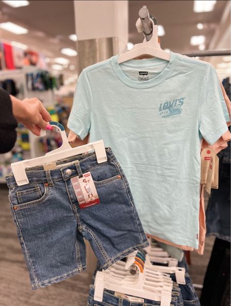 Boys outfit spring summer clothing Levi’s at target denim shorts graphic tee boys size 4-20

#LTKstyletip #LTKkids