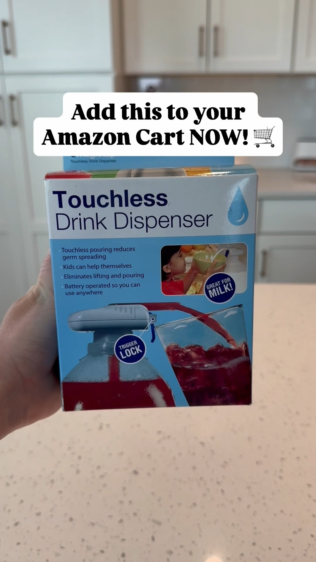 Amazon find you need!

This little tap makes pouring drinks so much easier — even the kids can do it. 🙌
Perfect for juice, milk, tea… whatever’s in the fridge. 🧃

Trust me, you’ll wonder how you lived without it.



#LTKKids #LTKHome #LTKFamily