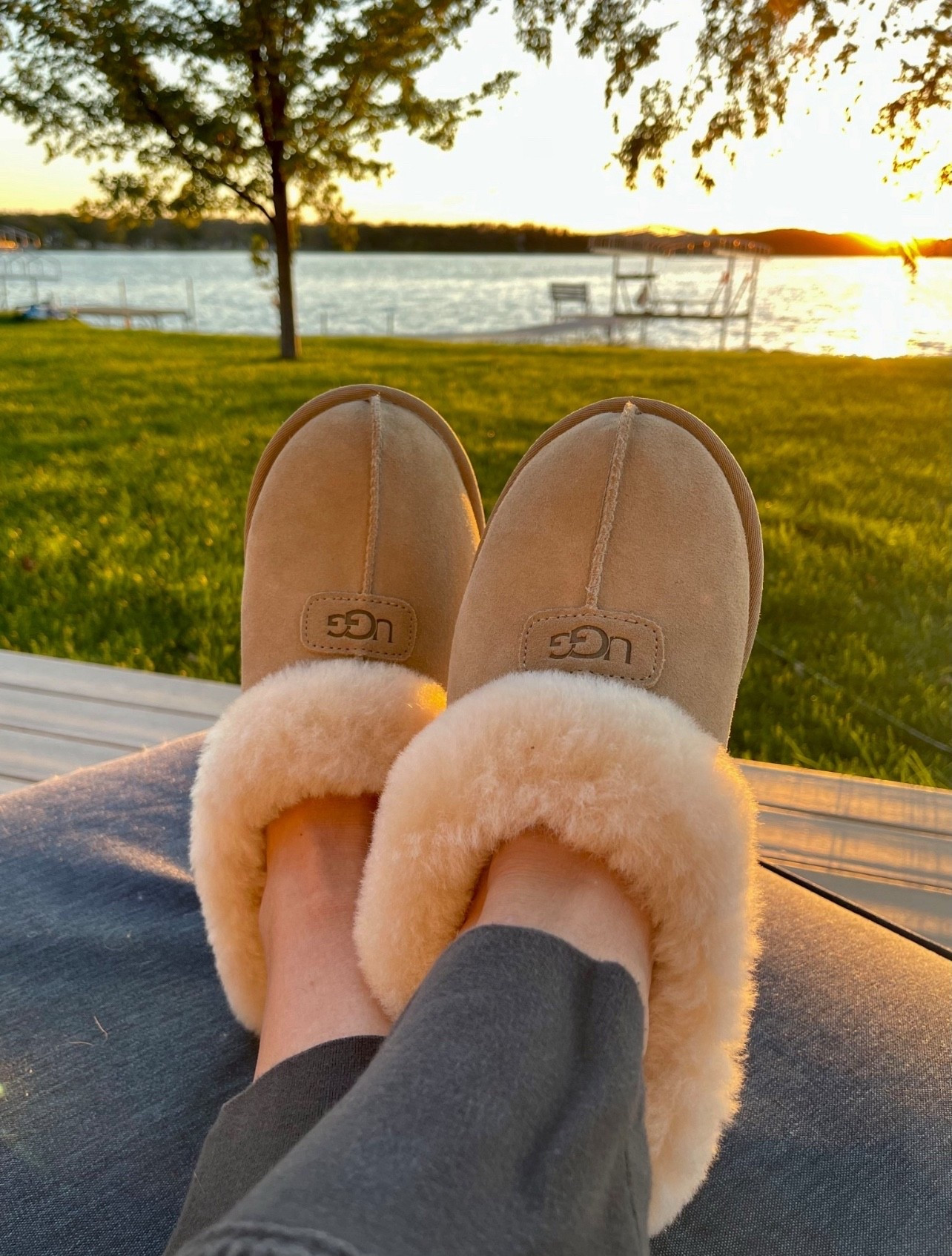 Fall means UGG season! I’m loving these fuzzy slippers. I do wear them everywhere! 😂  So cute with leggings & oversized flannels! 

Fall outfits, UGGs, over 40 style, mom outfits, comfy style, great gifts

#LTKOver40 #LTKGiftGuide #LTKHoliday