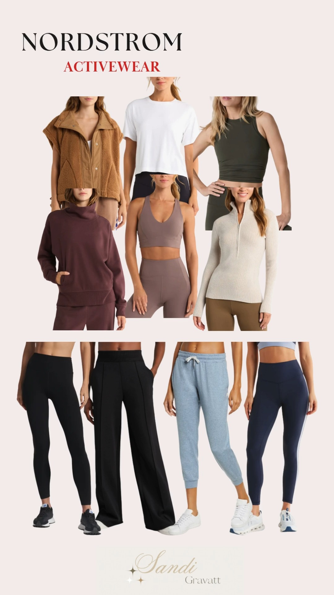 Nordstrom activewear that actually motivates your workout and still looks cute for post-gym errands. Comfort, stretch, and style all in one go 💪🩷✨
#NordstromActivewear #LTKfit #LTKstyle #AthleisureOutfit #WorkoutLooks #FitnessFashion #LTKfinds #OOTDinspo #GymOutfit #ActiveStyle 

 #LTKActive #LTKStyleTip