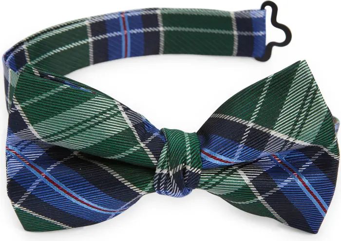 Kids' Plaid Silk Blend Bow Tie | Nordstrom