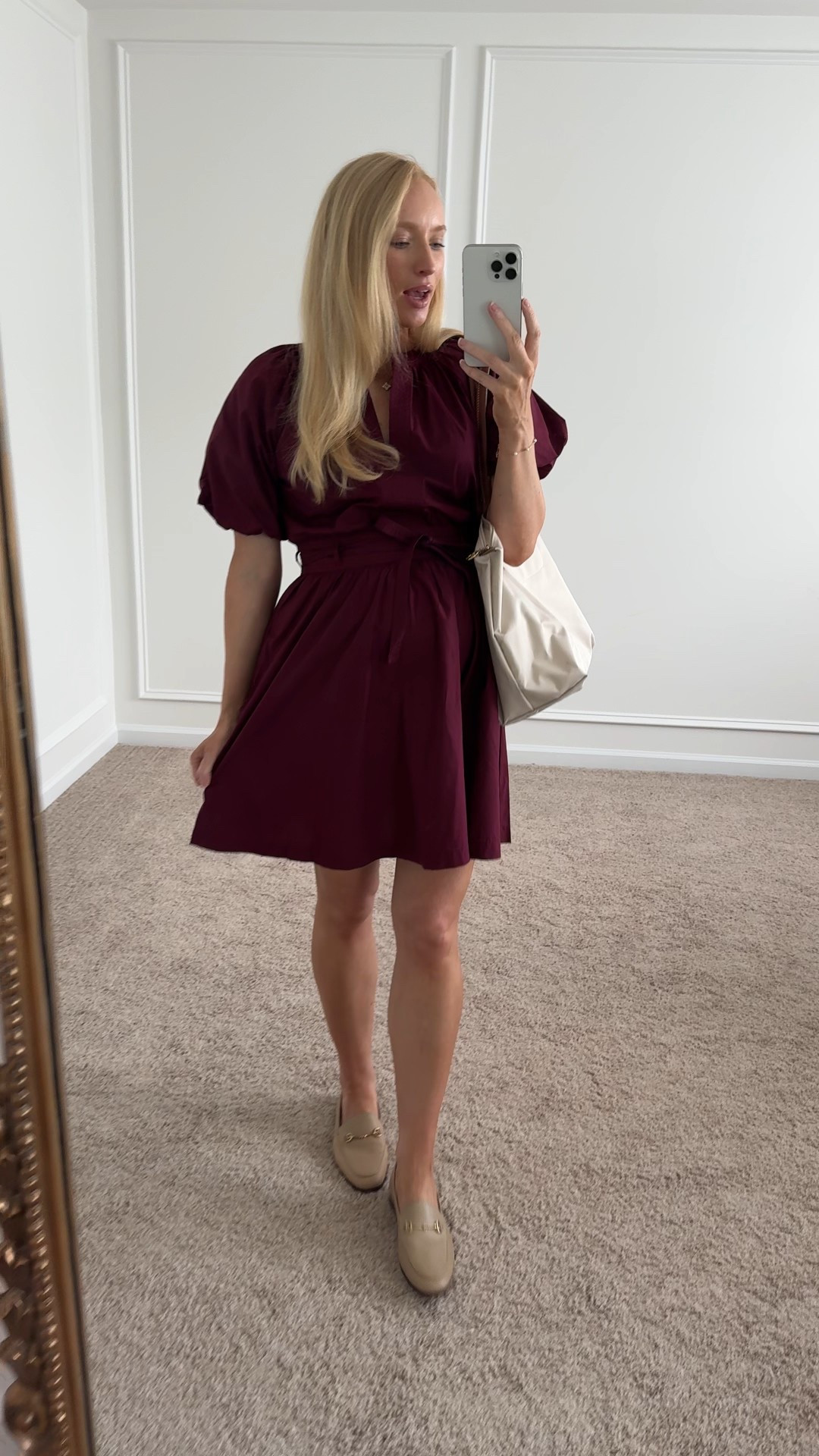 Business casual work wear look for end of summer and early fall! Would also be a cute dress for a lot of football teams if you like to get dressed up for tailgating and tailgating like we do in the south! Wearing a size small/4 and styled with my go to work shoes and work tote! 

Bump style // #ltkbump - this dress isn’t the most bump friendly but it works if you wear the waist band at the top! 

#LTKSeasonal #LTKautumn #LTKWorkwear