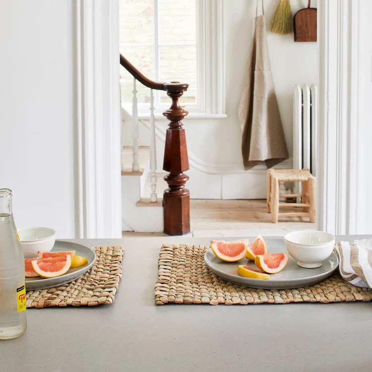 Set of Four Woven Mixed Fibers Placemats | Bloomist