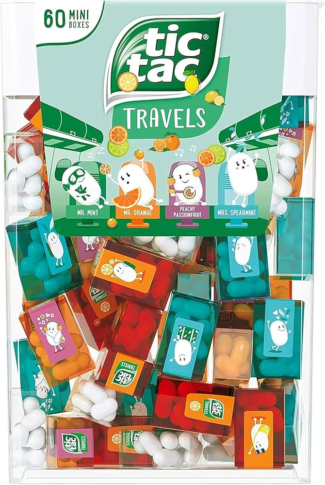 Bulk Travels Mini Packs candy Individual Assorted Flavor Candies Packets Large Spender Box (60 Mi... | Amazon (US)