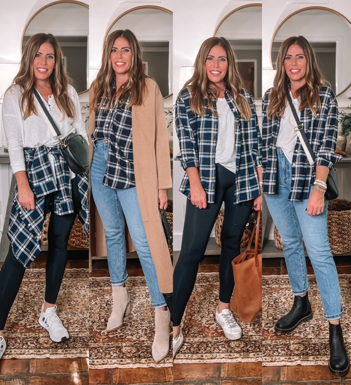 Fall Capsule: 4 Ways to style a flannel shirt

Everyday casual style for fall, flannel style, capsule wardrobe, fall capsule, coatigan, Henley, leggings, perfect vintage jeans, madewell style


#LTKstyletip #LTKSeasonal #LTKunder100