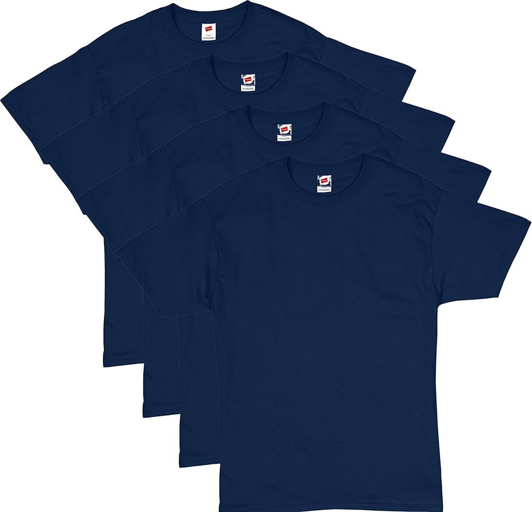 Hanes Men's Comfortsoft T-Shirt (Pack Of 4) | Amazon (US)