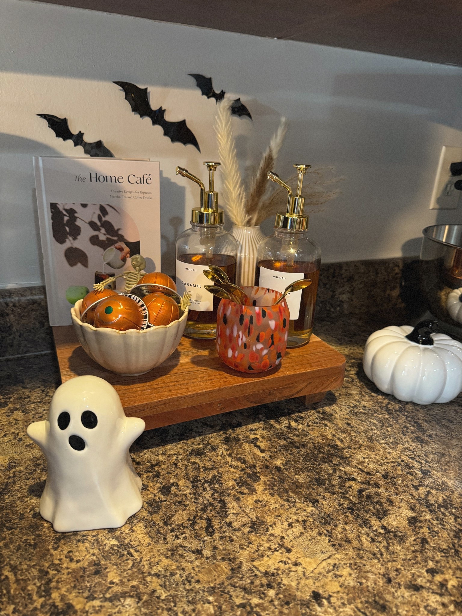 Halloween Coffee Bar | Halloween Coffee Corner | Coffee Counter Ideas | Nespresso Coffee

#LTKHalloween #LTKSeasonal #LTKHome
