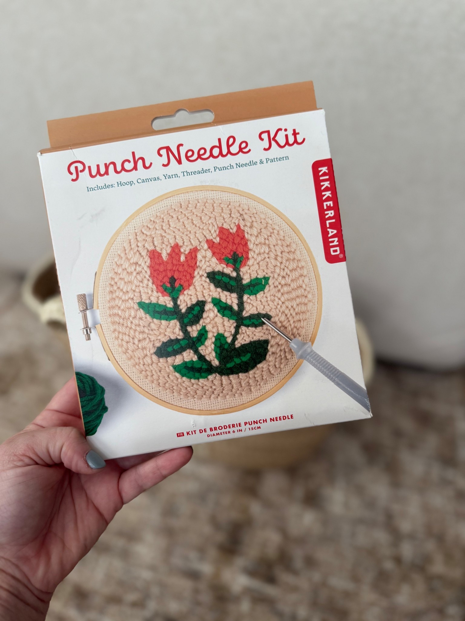 Punch needle kit / cozy hobby idea 

#LTKselfcare
