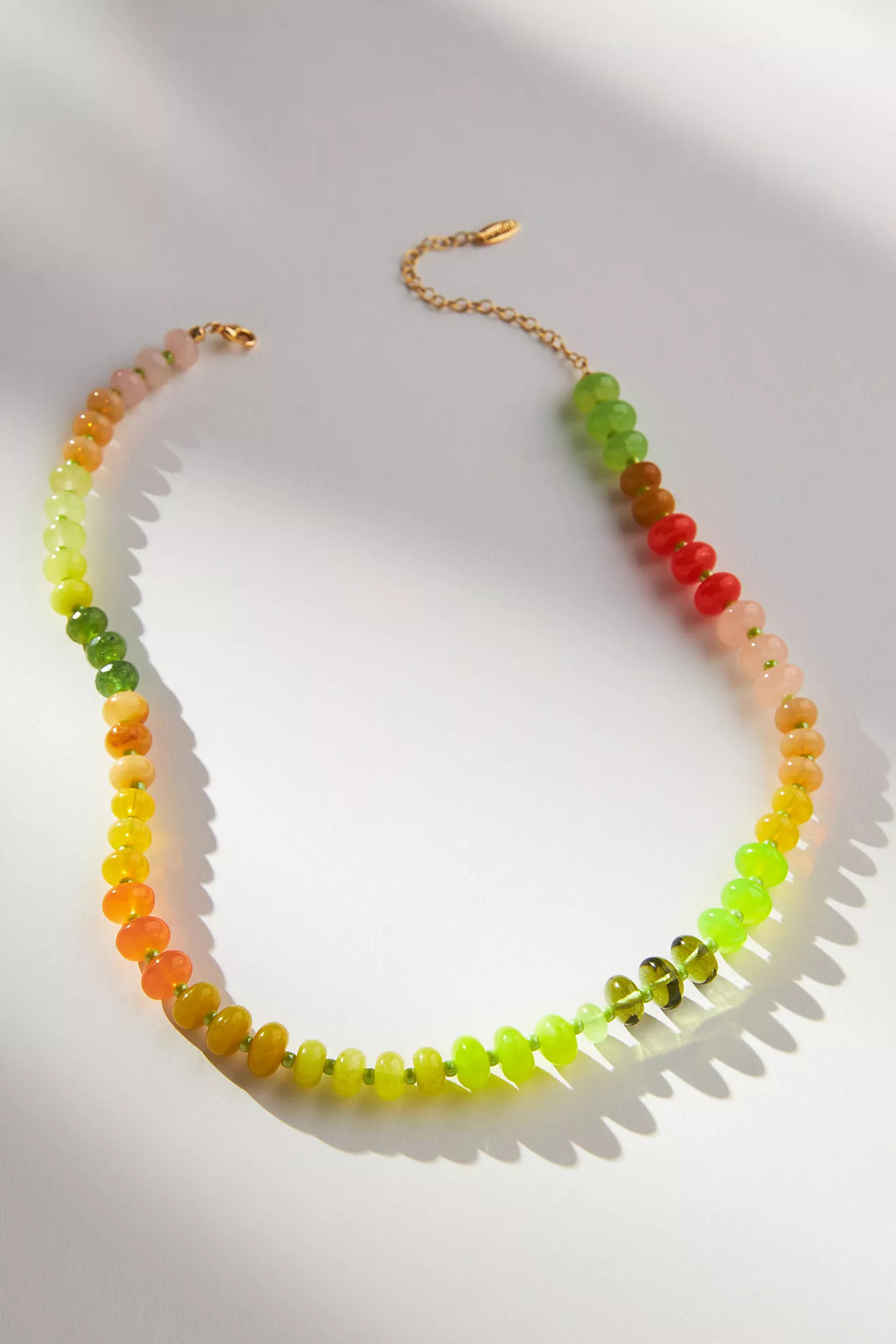 Rainbow Stone Necklace | Anthropologie (US)