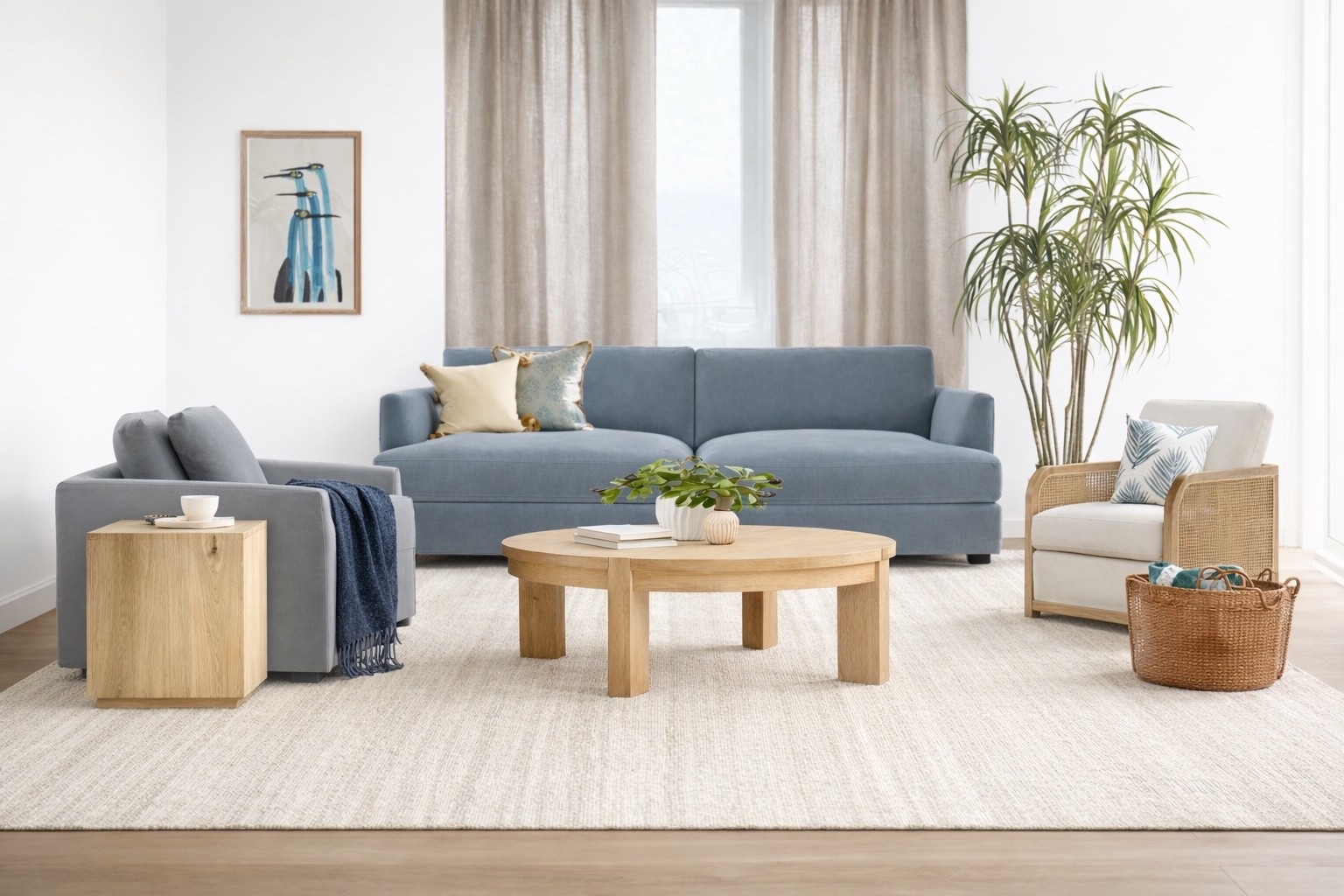 It may be snowing outside, but I’m deep in beach house mode 🥰
 This living room design is officially approved! 

#LTKdayinmylife #LTKHome #LTKSaleAlert